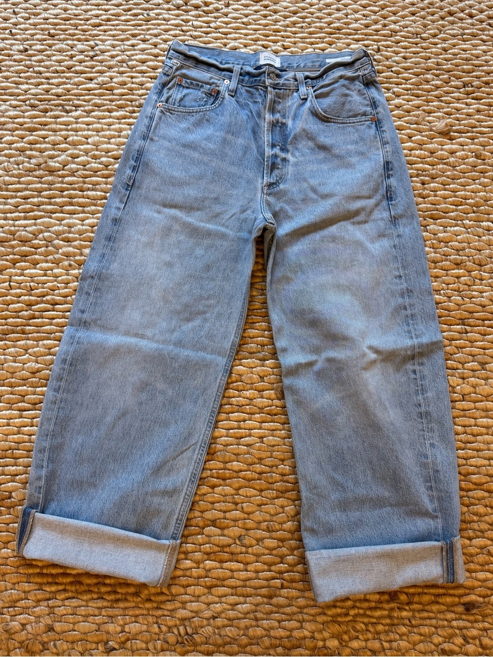 Citizens of Humanity Ayla Baggy in light wash 28